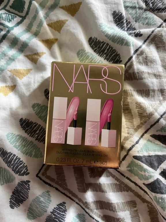 Afterglow Lipstick & Mini Liquid Blush Holiday Set | NARS
