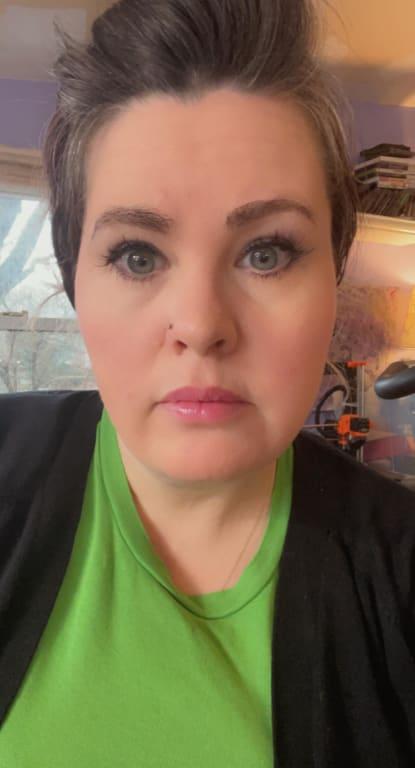 Customer photo for "Easy Lover is my holy grail bright winter lip"