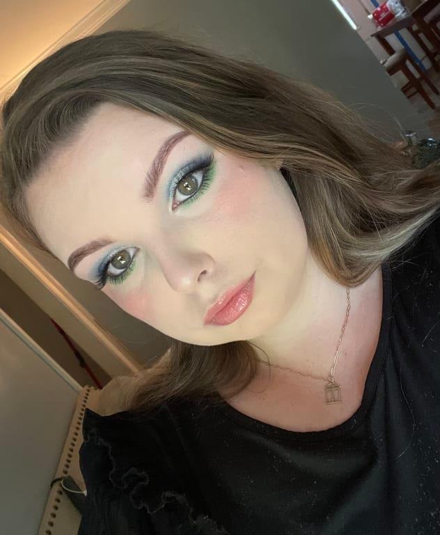 My usual very fair shade.