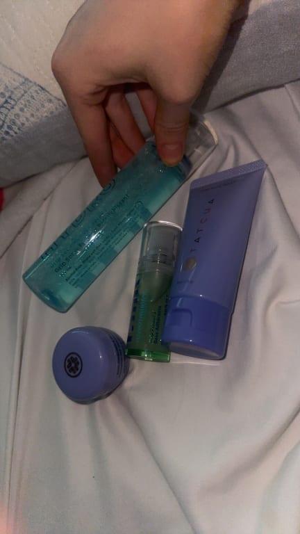 The Skin prep I did before hand
