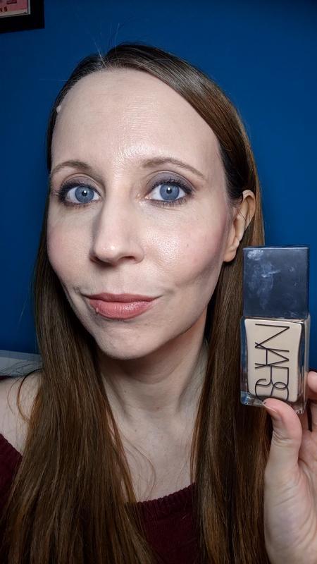 Me wearing the foundation