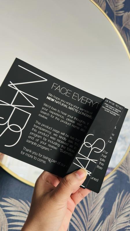 After applying nars foundation