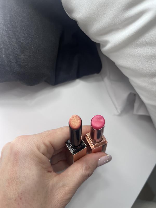 Compared to the Orgasm lip balm. You can see how different it is