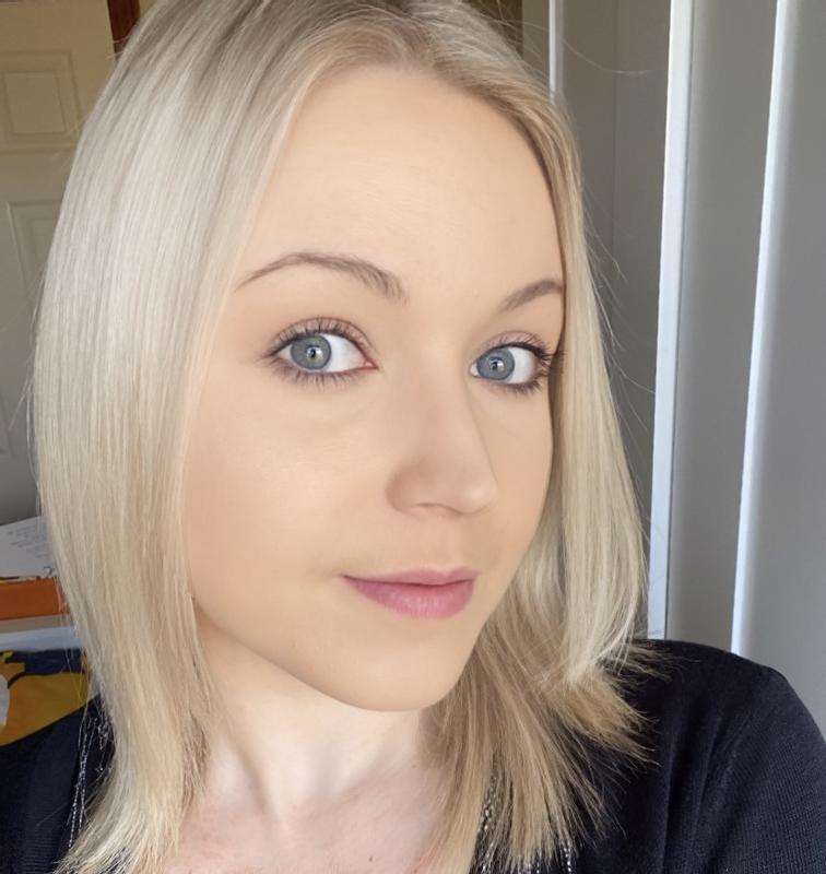 Skin after using bronzer