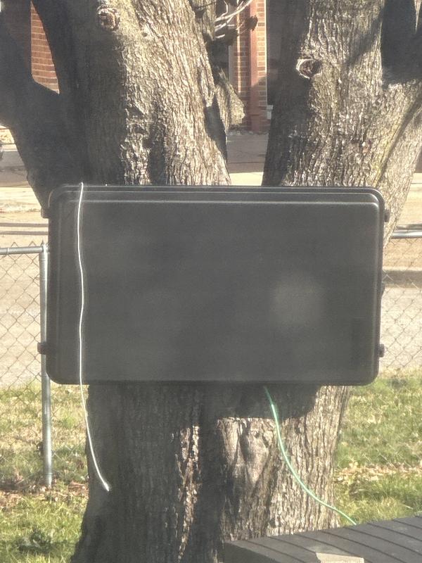 Our outdoor 4K TV