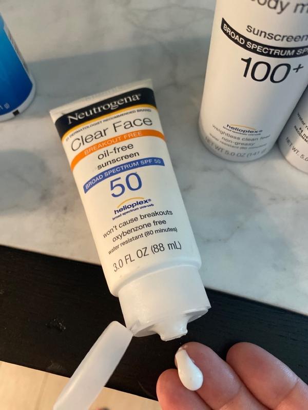 Neutrogena sunscreen on sale spf 50