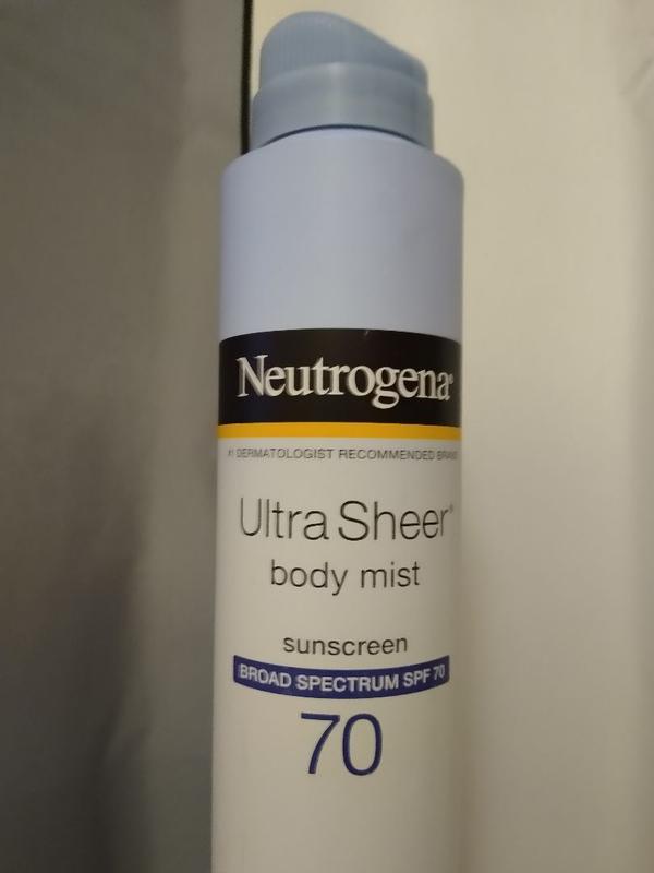 Ultra Sheer® Oxybenzone-Free Body Sunscreen Mist SPF 45