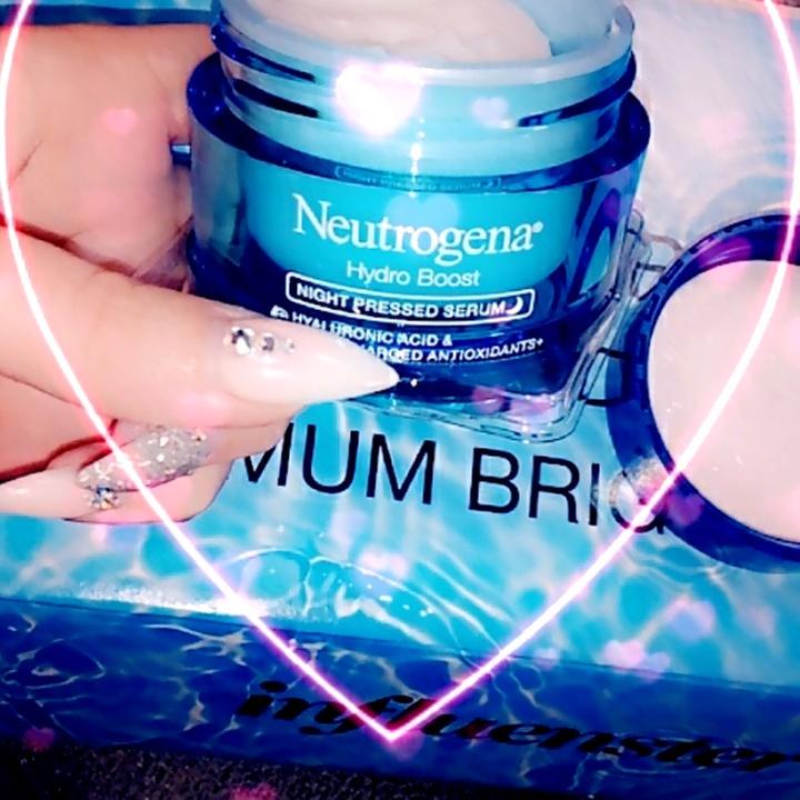 neutrogena hydro boost night pressed serum