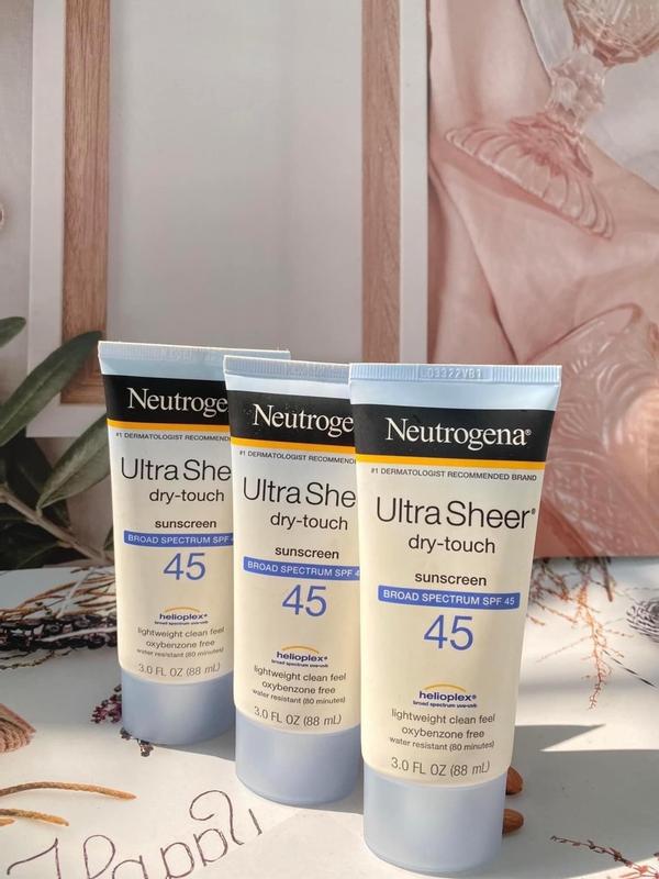 Neutrogena Ultra Sheer Dry-Touch SPF 45 Sunscreen Lotion Twin Pack