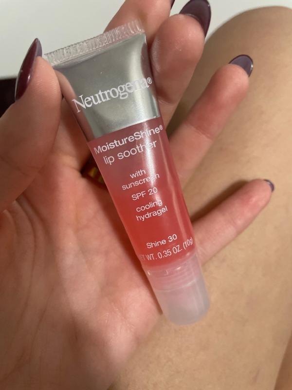 Neutrogena moistureshine lip deals soother spf 20 glow