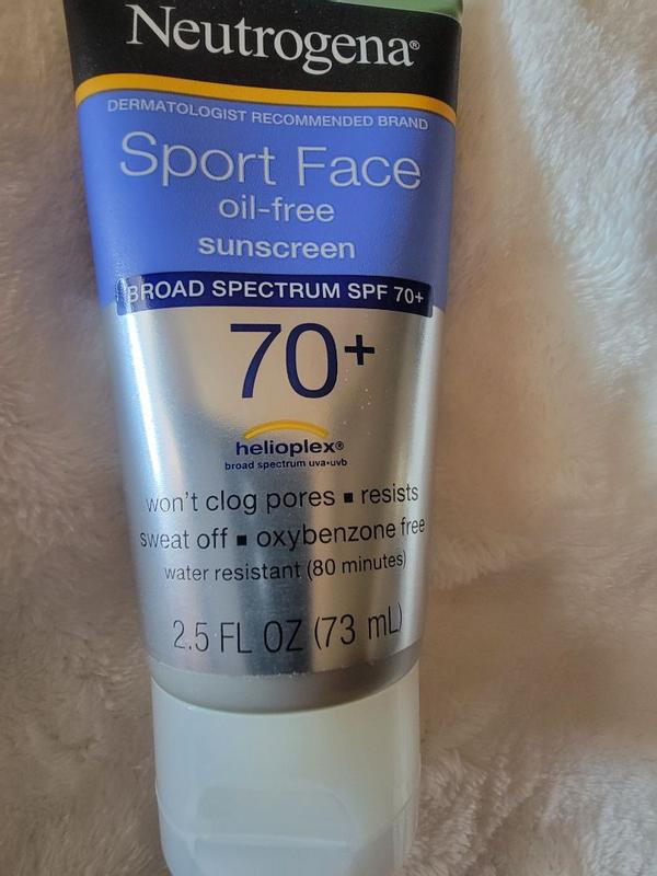 Oil & Oxybenzone Free, Face Sunscreen Lotion SPF 70+