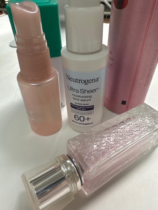 Neutrogena Sheer SPF 60 Moisturizing Face Serum - Non-Greasy & Lightweight, NEW
