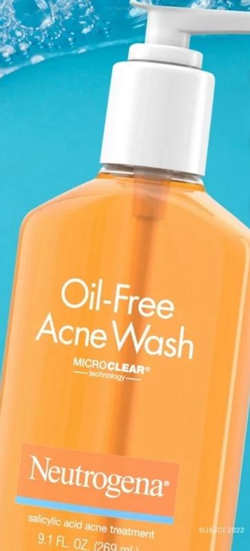 Oil Free Acne Wash with Salicylic Acid Neutrogena