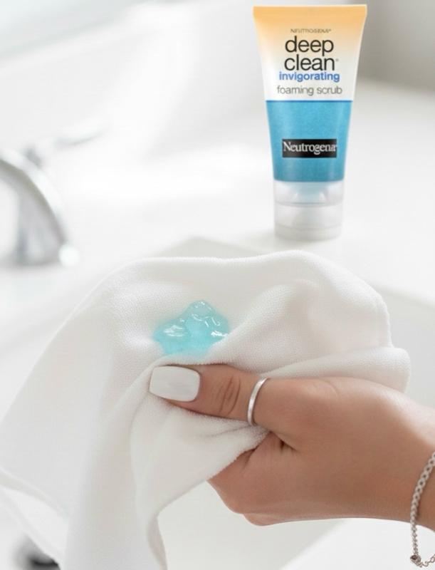 Deep Clean® Invigorating Foaming Face Scrub | Neutrogena®