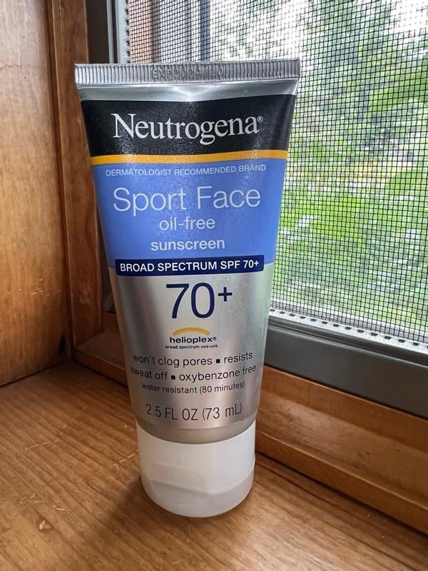 Neutrogena Sport Face Oil Free Lotion Sunscreen SPF 70 2.5 fl. oz Meijer