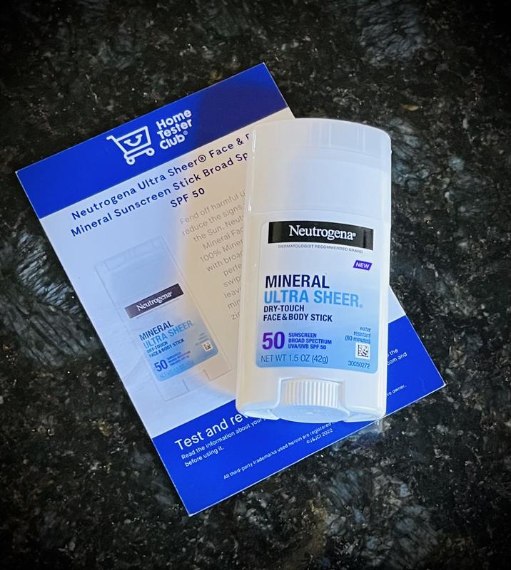 Mineral ULTRA SHEER® Dry-Touch Face & Body Stick Sunscreen SPF 50