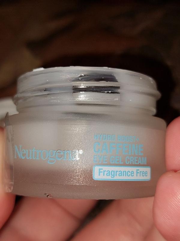 Neutrogena hydroboost + Caffine Eye Gel Cream offers (frageance free)