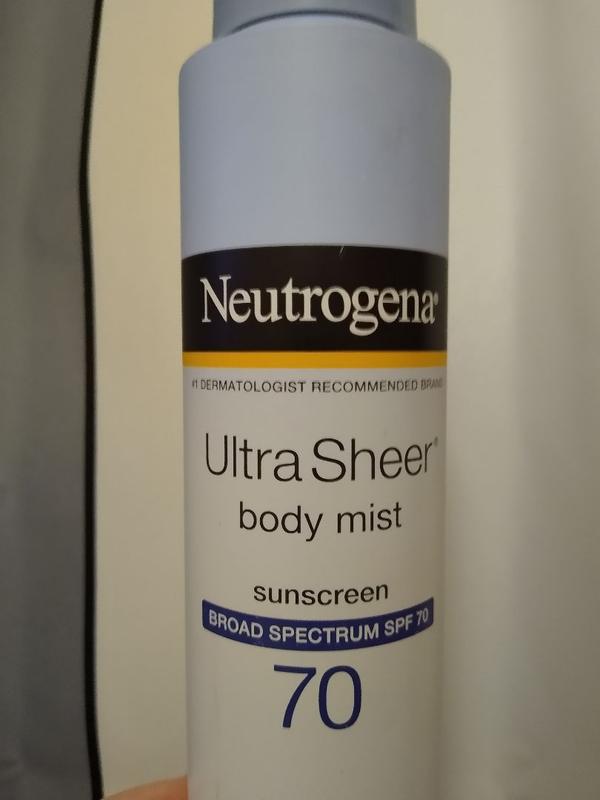 Neutrogena Ultra Sheer Lightweight Sunscreen Spray, SPF 45, 5 oz 