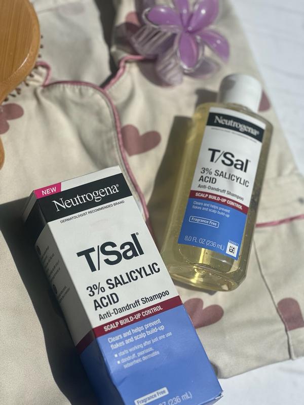 Neutrogena T/Sal Therapeutic Shampoo, Dandruff Shampoo with 3