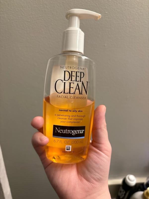 Deep Clean Facial Cleanser Neutrogena