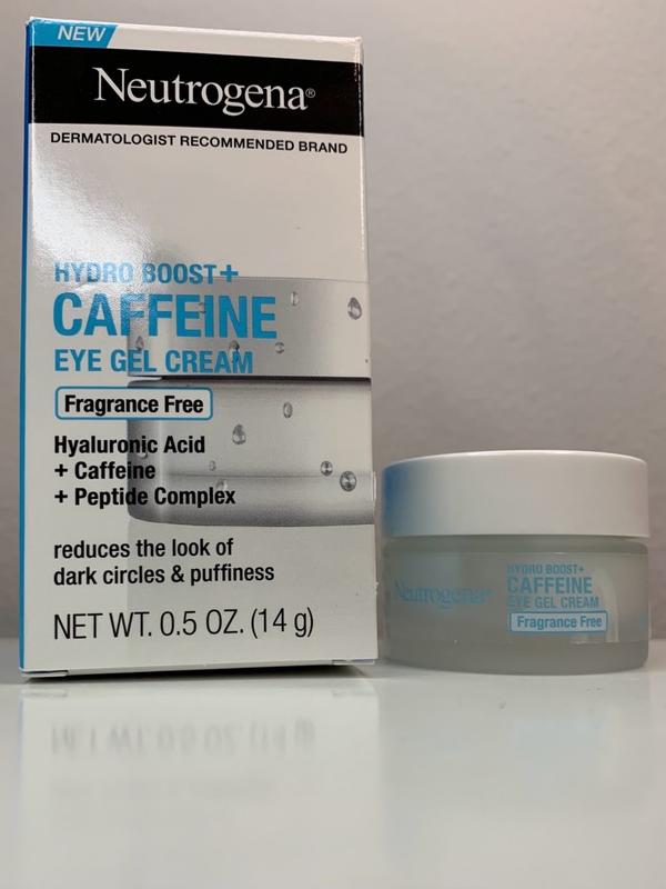 Neutrogena hydroboost + Caffine Eye Gel Cream (frageance outlet free)