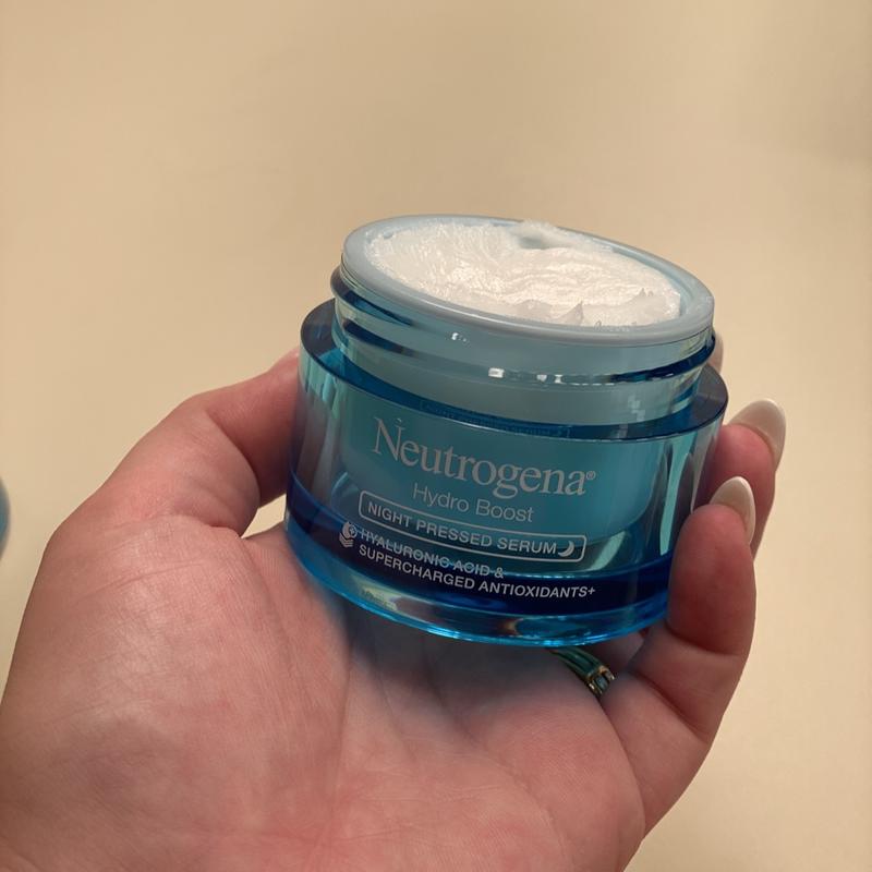 neutrogena hydro boost night pressed serum