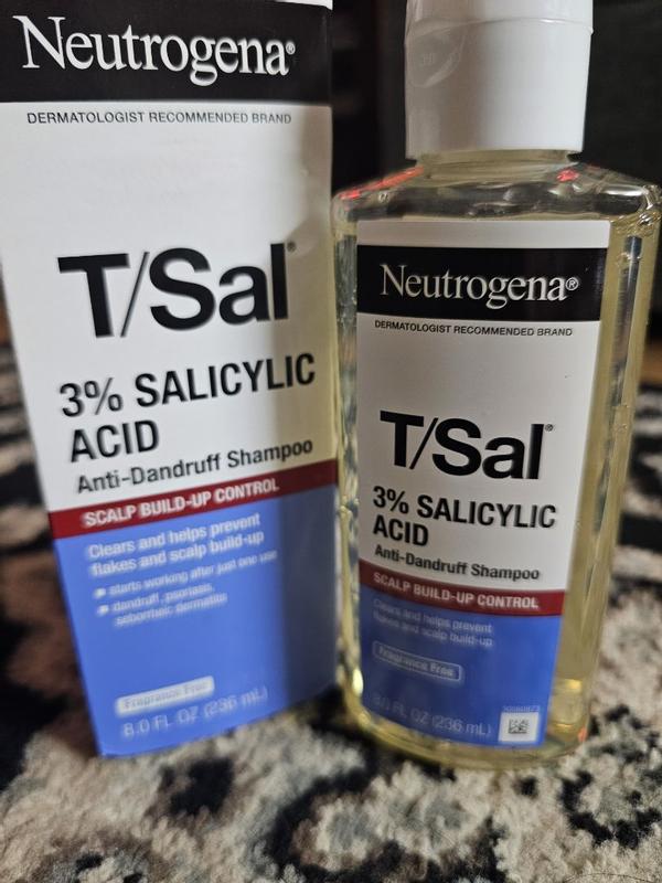 Neutrogena T/Sal Therapeutic Shampoo, Dandruff Shampoo with 3