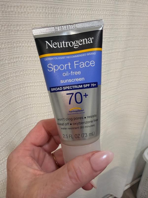 Oil & Oxybenzone Free, Face Sunscreen Lotion SPF 70+