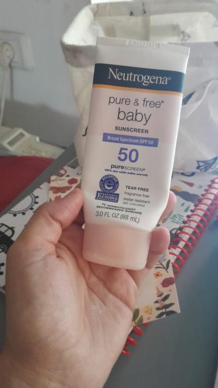 Neutrogena Pure Free Baby Mineral Sunscreen with SPF 50, fl