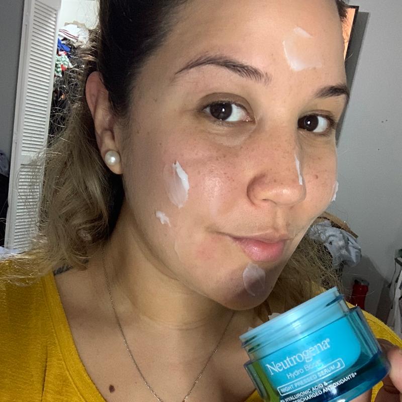 neutrogena hydro boost night pressed serum
