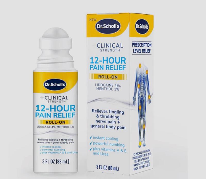 Clinical Strength 12-Hour Pain Relief Liquid Roll-On – DrScholls