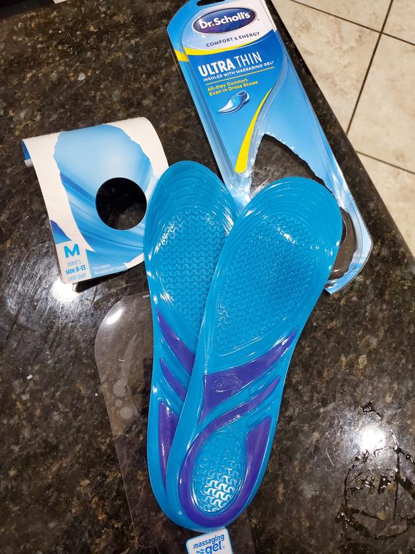 Dr scholl's ultra thin hot sale insoles