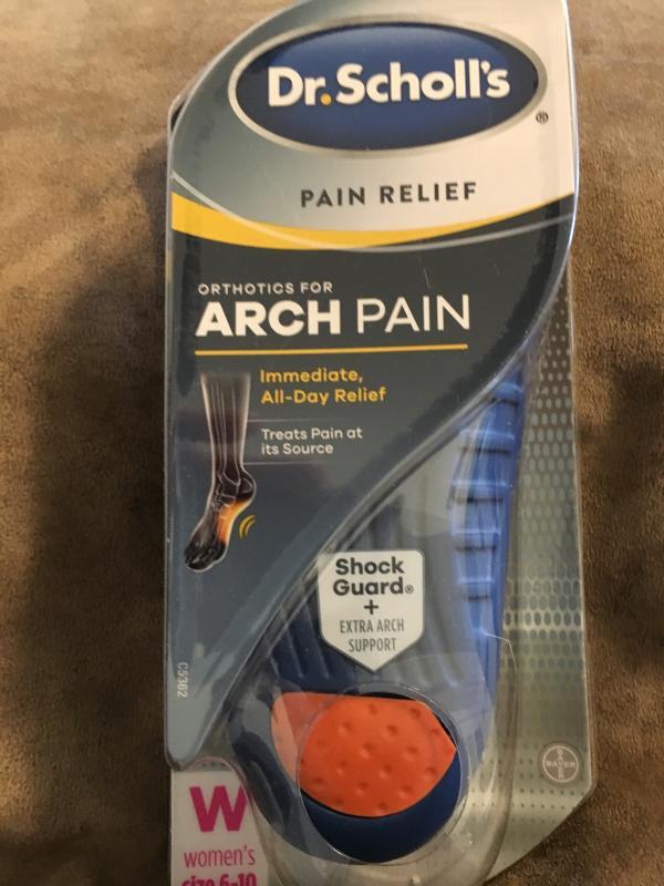 Dr scholls arch support on sale reviews