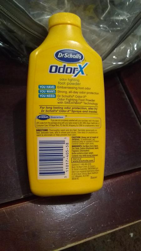 Dr. Scholl's Odor-X Ultra Odor-Fighting Foot Powder, 6.25 oz