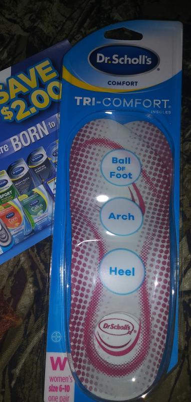 Dr scholl's tri comfort on sale insoles