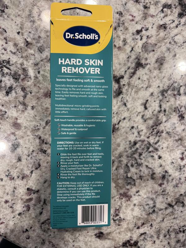 Say goodbye to rough, hard skin with Dr. Scholl's Hard Skin Remover! Our  easy-to-use tool gently removes tough skin, leaving your feet…