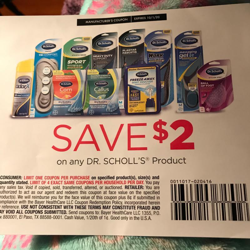 Dr scholl's sale at walgreens