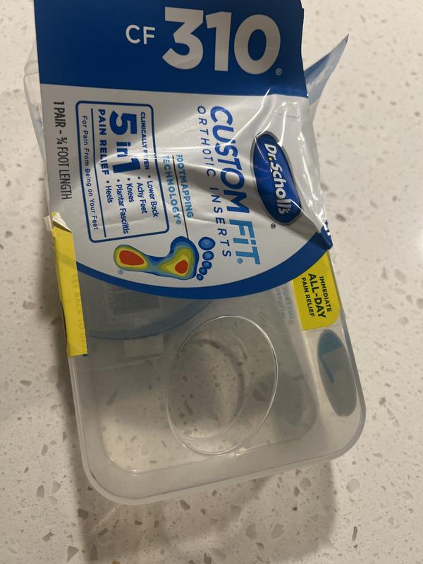 Scholls® Custom Fit® Orthotics 3/4 Length Inserts, CF 440