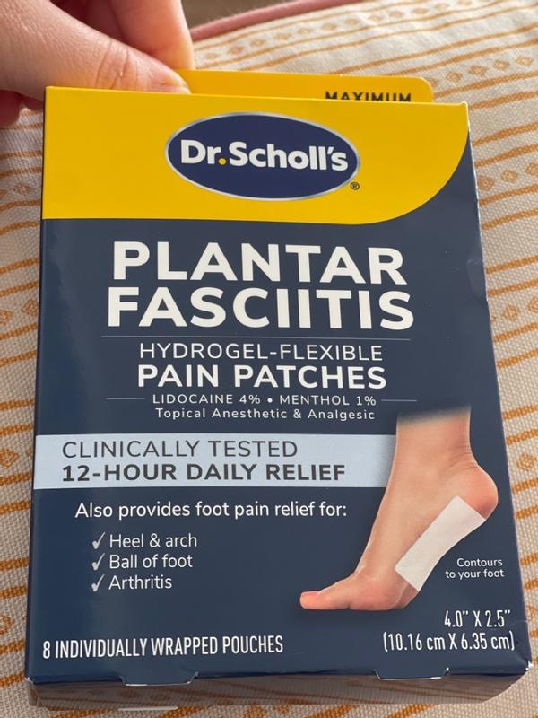 Plantar Fasciitis Pain Patches with Hydrogel-Flexible Technology