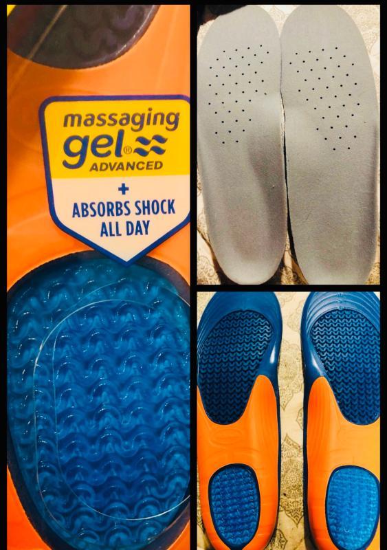 Dr. Scholl's Work All-Day Superior Comfort Insoles (with) Massaging Gel®,  Men, 1 Pair, Trim to Fit 