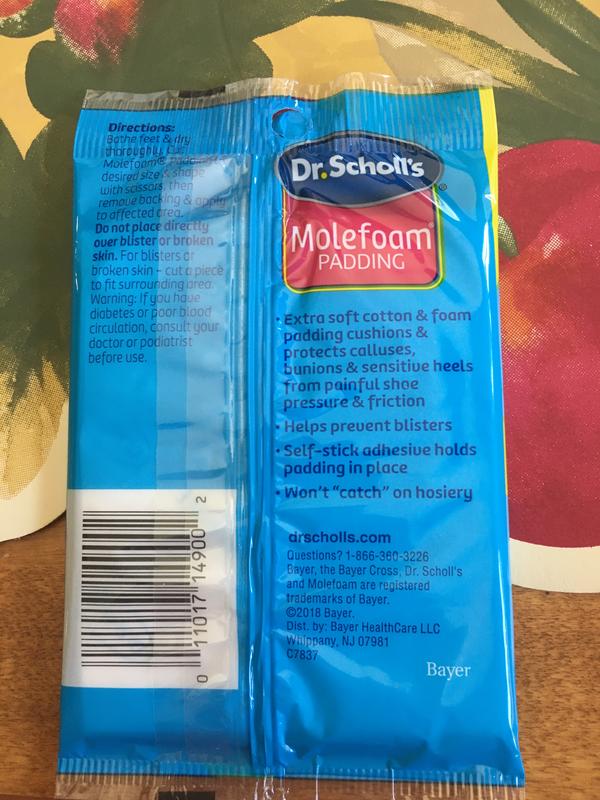 Imbottitura In Molefoam Dr. Scholl's Extra Morbida Doppio