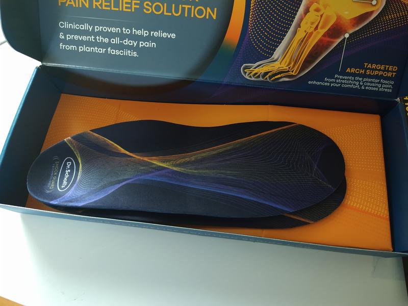 Dr scholls plantar hot sale fasciitis insoles reviews