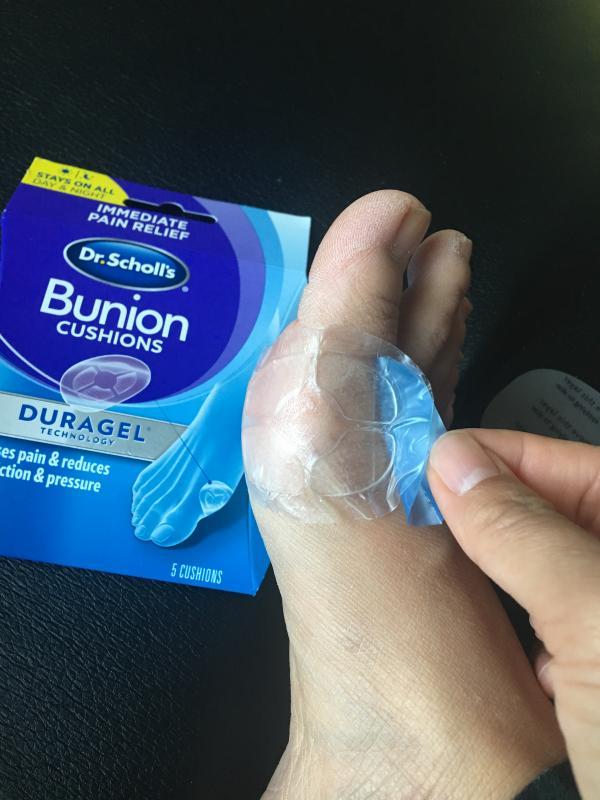 Dr scholl's bunion hot sale cushions duragel