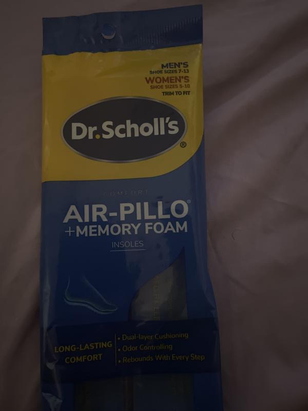 Scholl air pillo half insoles shop