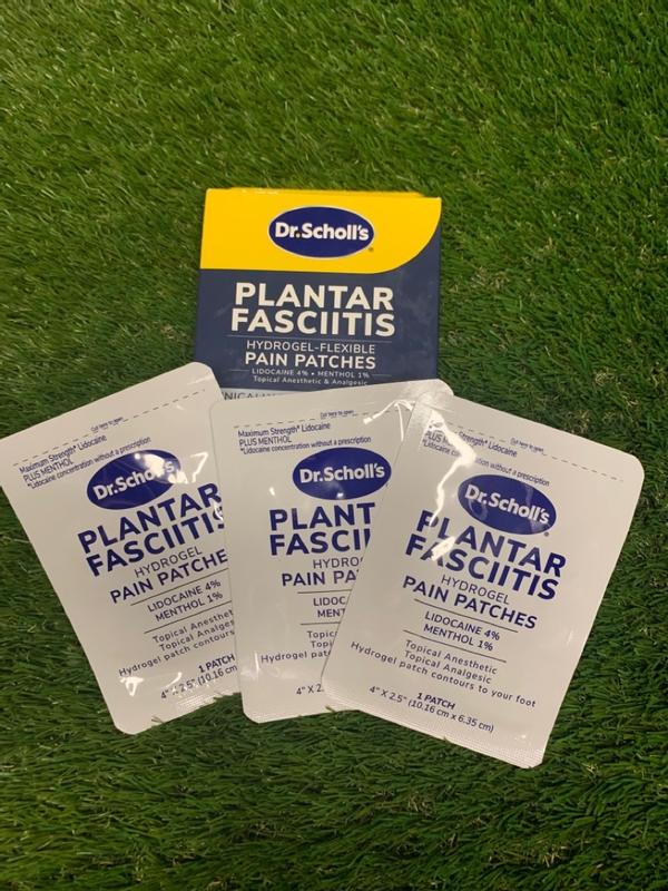Plantar Fasciitis Pain Patches with Hydrogel Flexible Technology DrScholls