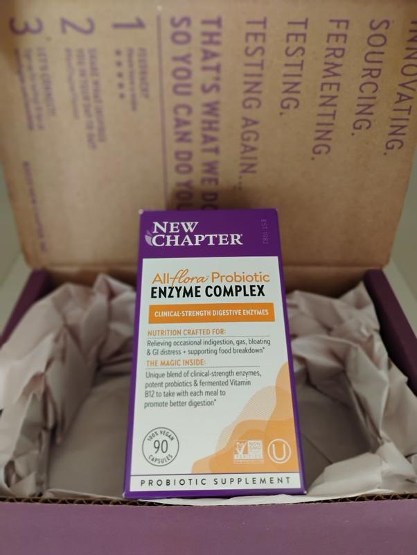 All-Flora™ Probiotic Enzyme Complex | Digestion Support | New Chapter