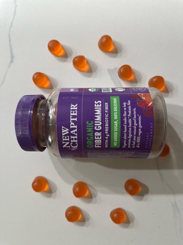 Fibre Gummies – 4g High Fibre Supplements | Gut Health & Digestion System Support | Vegan, Gluten - View #6