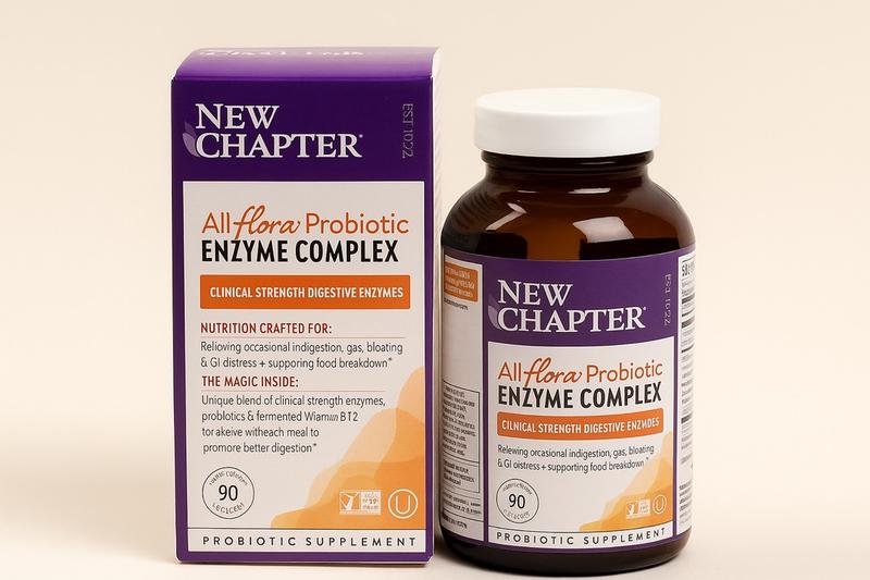 All-Flora™ Probiotic Enzyme Complex | Digestion Support | New Chapter