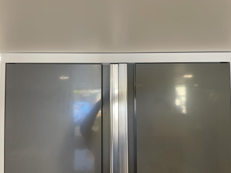 At exactly 83.25” with adjustable feet