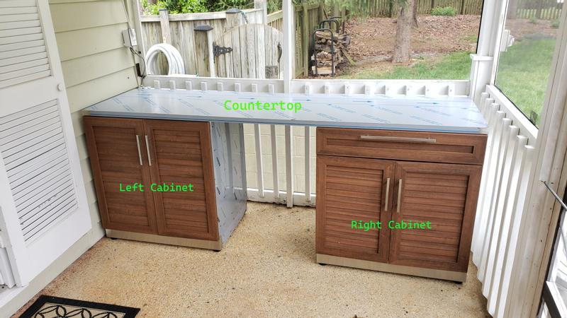 New age outdoor outlet cabinets